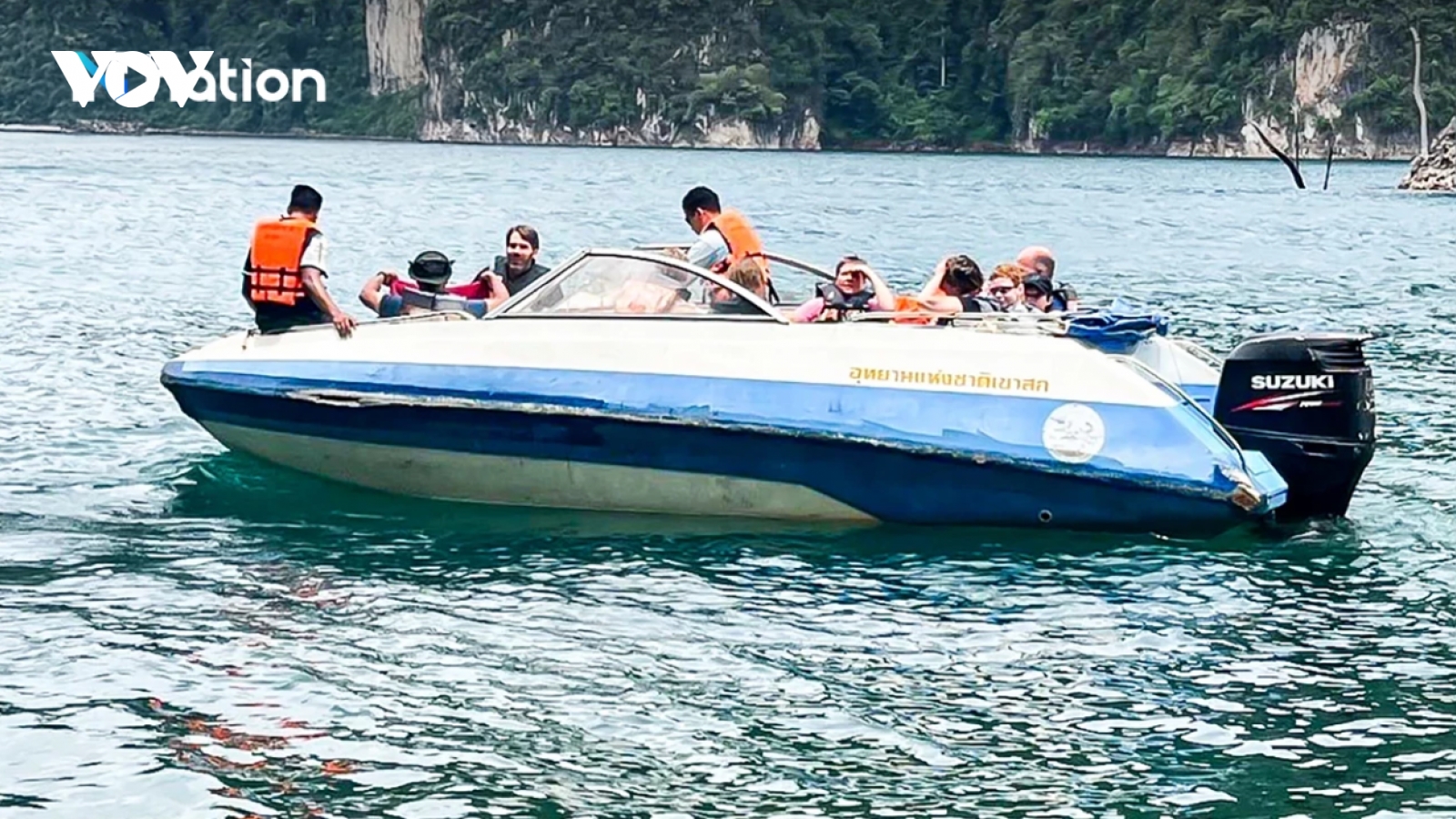 Lật thuyền ở Vườn Quốc gia Khao Sok Thái Lan khiến 1 người thiệt mạng