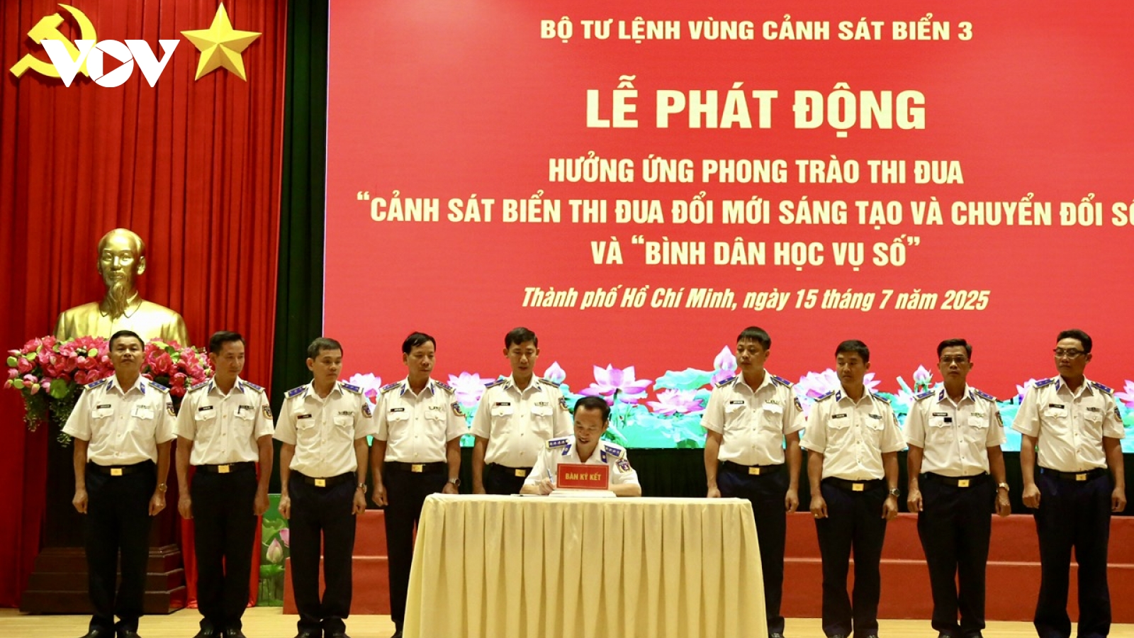 Cảnh sát biển 3 thi đua chuyển đổi số
