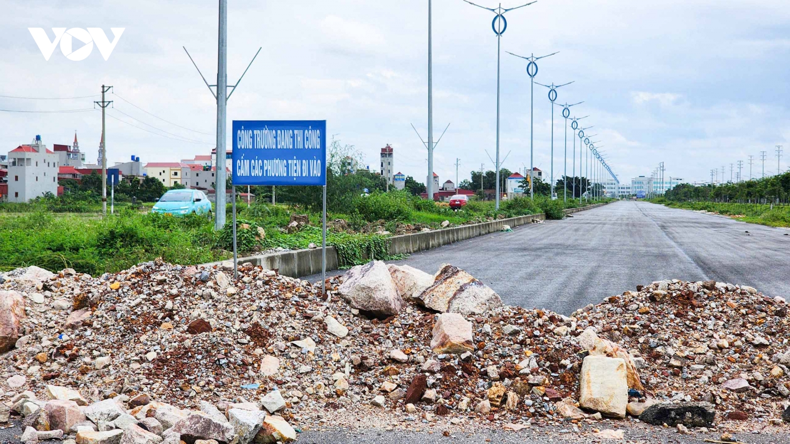 Thiếu mặt bằng, dự án đường trăm tỷ qua KCN ở Bắc Ninh chậm tiến độ