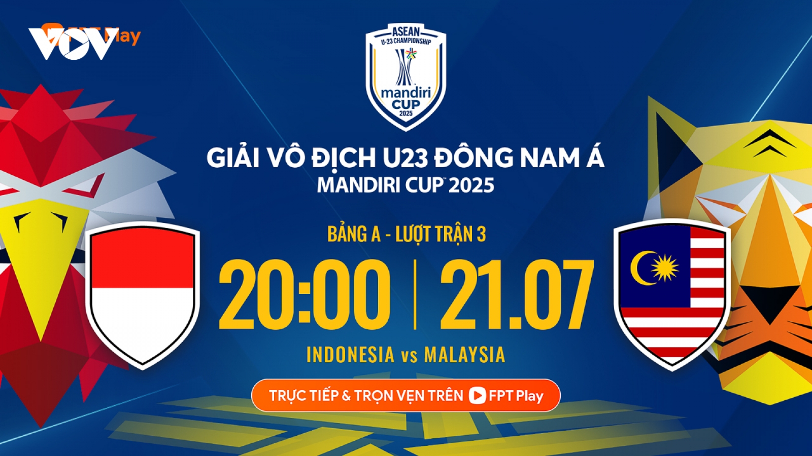 Lịch thi đấu U23 Đông Nam Á hôm nay 21/7: Tấm vé vào bán kết