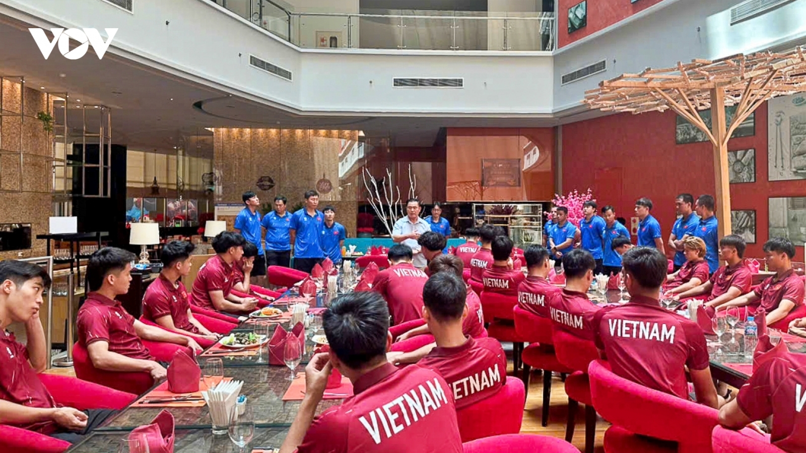 Lãnh đạo VFF giao nhiệm vụ cho U23 Việt Nam tại giải U23 Đông Nam Á 2025