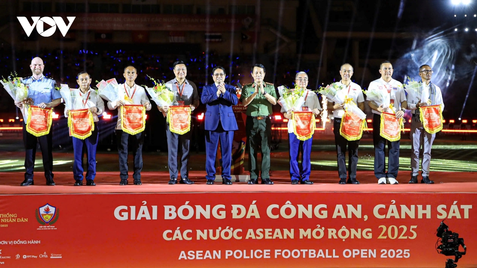Khai mạc Giải bóng đá Công an, Cảnh sát ASEAN: Thể thao gắn kết – Văn hóa tỏa sáng