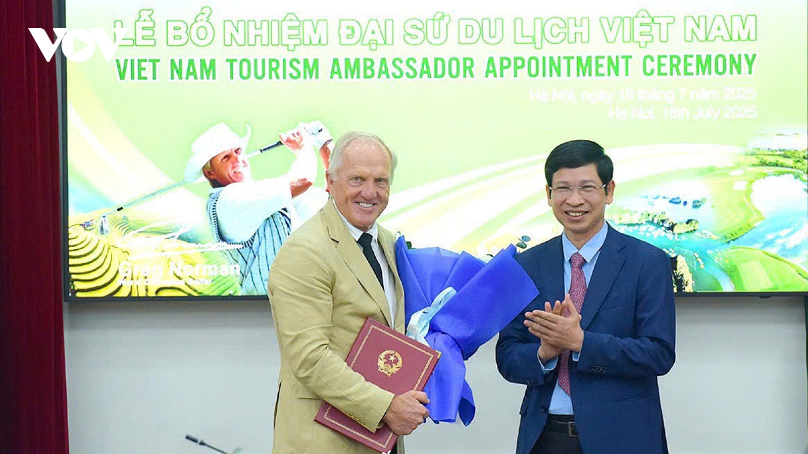 Tái bổ nhiệm ông Greg Norman làm Đại sứ du lịch Việt Nam nhiệm kỳ 2025 - 2030