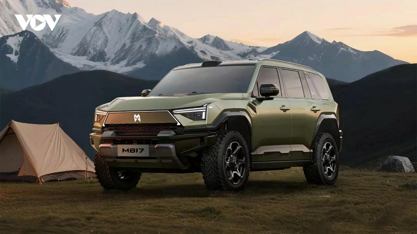 SUV điện Dongfeng M-Hero M817 thu về 10.000 đơn đặt hàng trong 1 ngày