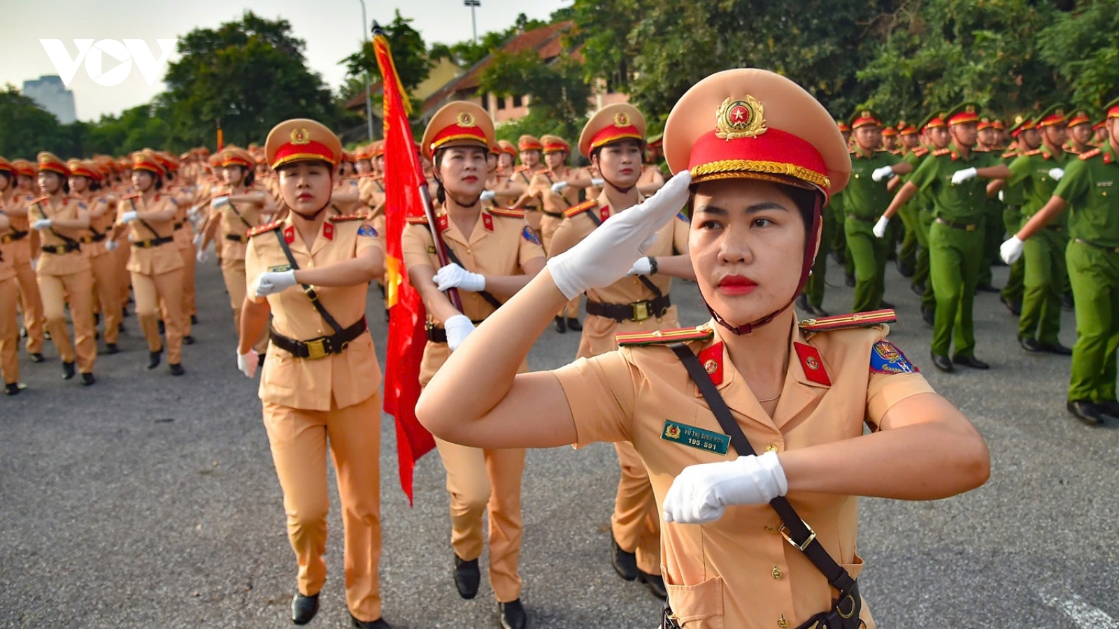 Công an Hà Nội hợp luyện, chuẩn bị cho những ngày lễ lớn của đất nước