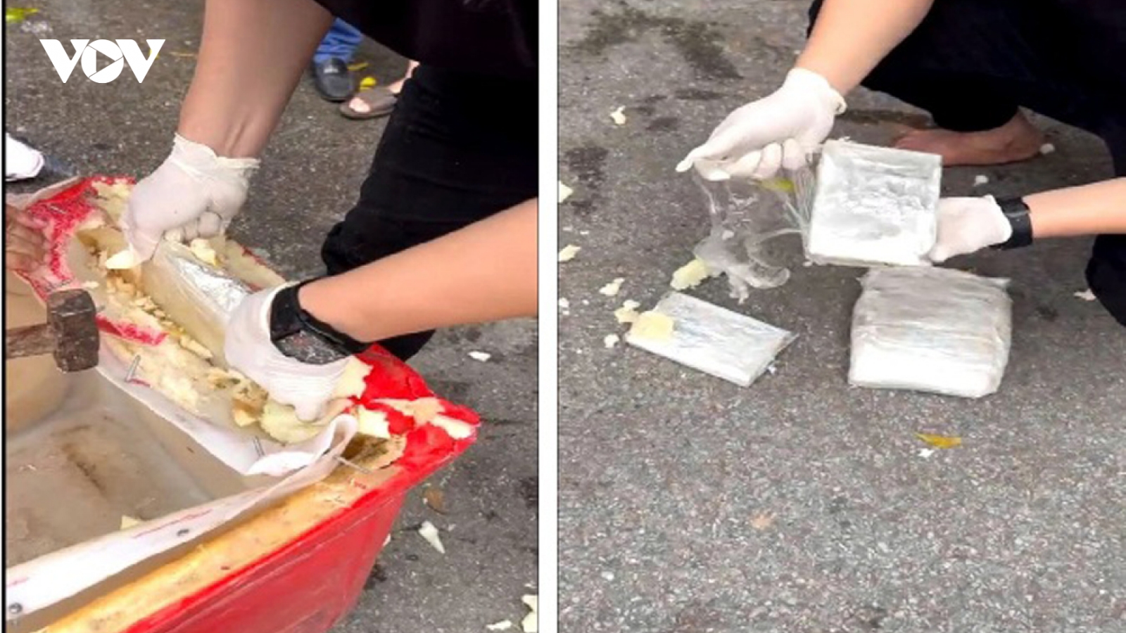 Thu giữ gần 1,3 kg ma tuý heroine và ma túy đá ở Bắc Ninh