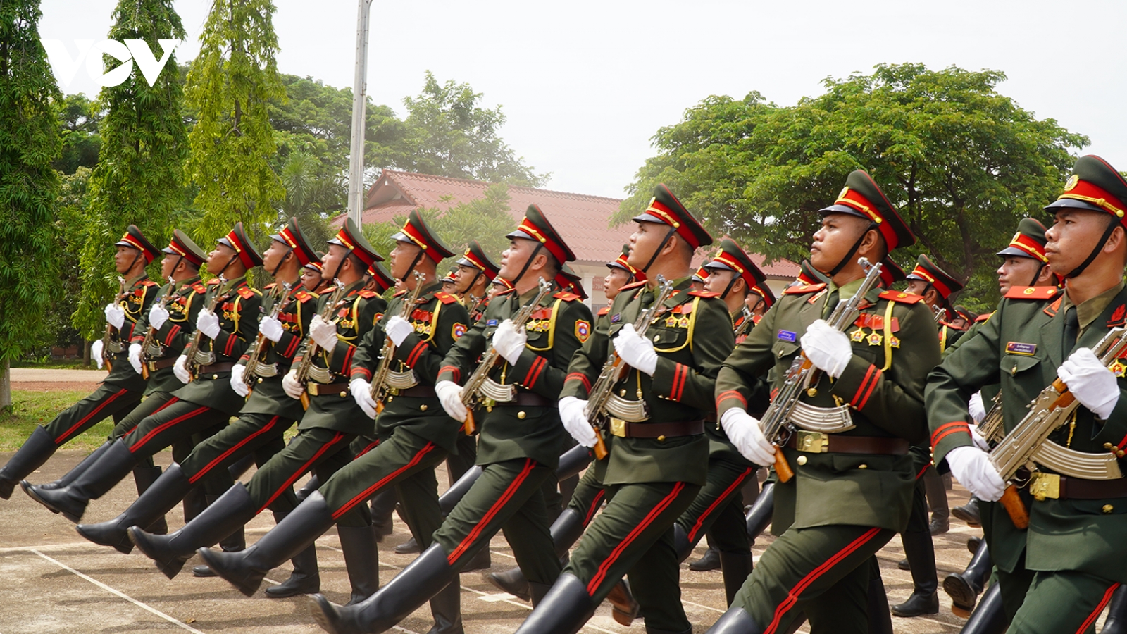 Quân đội nhân dân Lào sẵn sàng cho Lễ kỷ niệm 80 năm Quốc khánh Việt Nam