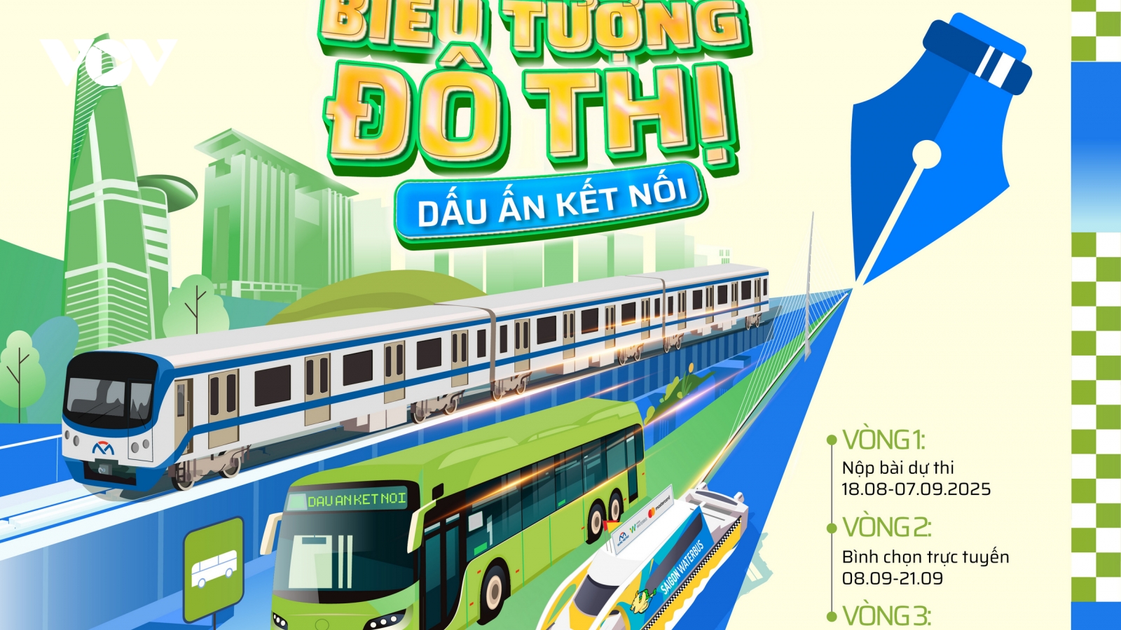 100 triệu đồng cho cuộc thi thiết kế logo giao thông TP.HCM