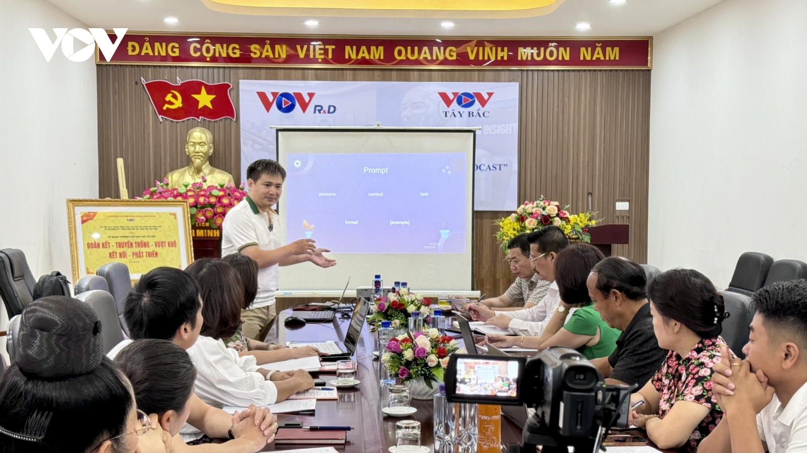 VOV tập huấn ứng dụng trí tuệ nhân tạo trong hoạt động báo chí và sản xuất podcast