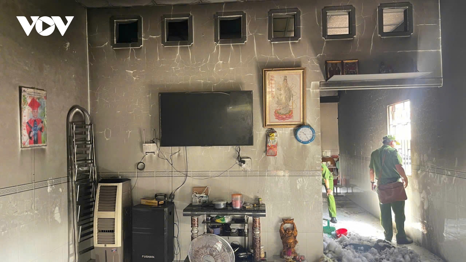 Đối tượng phóng hỏa đốt nhà ở An Giang ra tự thú