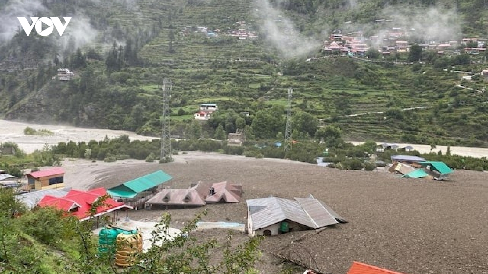 Lở bùn kinh hoàng tại Uttarakhand, Ấn Độ, ít nhất 4 người thiệt mạng