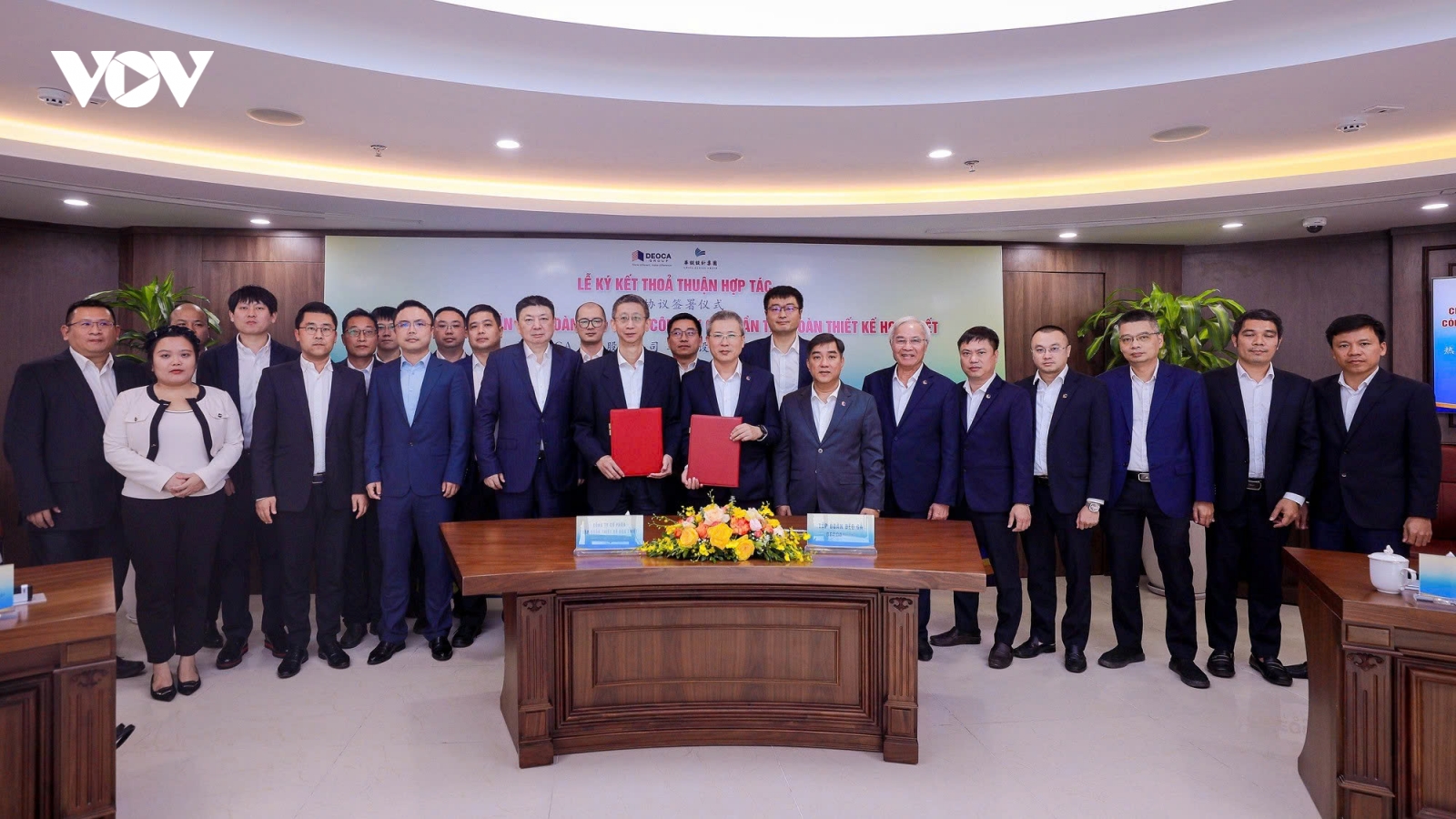 Tập đoàn Đèo Cả ký hợp tác với Tập đoàn Thiết kế Hoa Thiết (Trung Quốc)