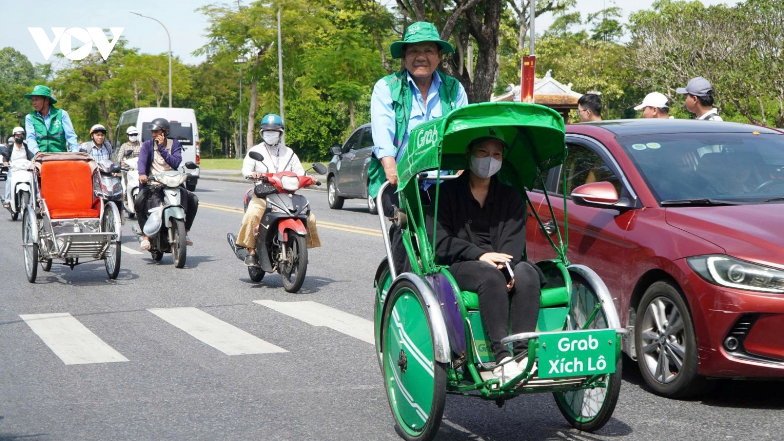 Ra mắt dịch vụ Grab Xích lô tại Huế