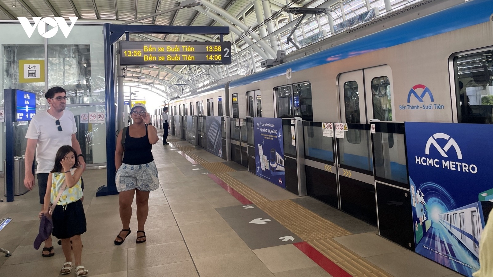 Metro Bến Thành - Suối Tiên tăng chuyến phục vụ dịp Lễ Quốc khánh 2/9