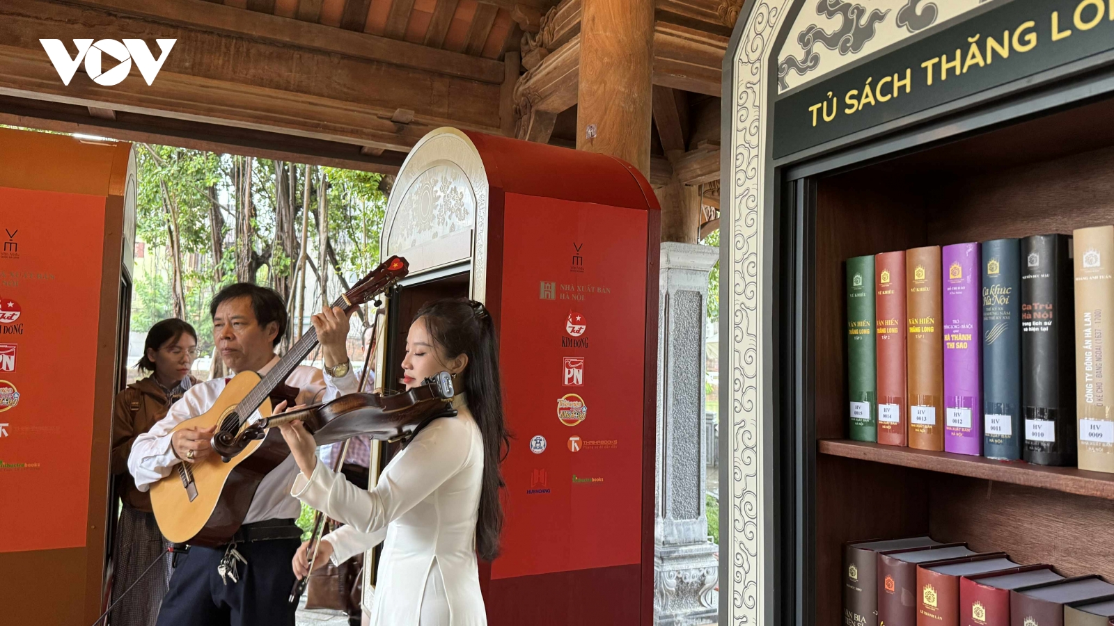 Ra mắt không gian văn hoá đọc độc đáo tại Hồ Văn, khu Văn Miếu-Quốc Tử Giám