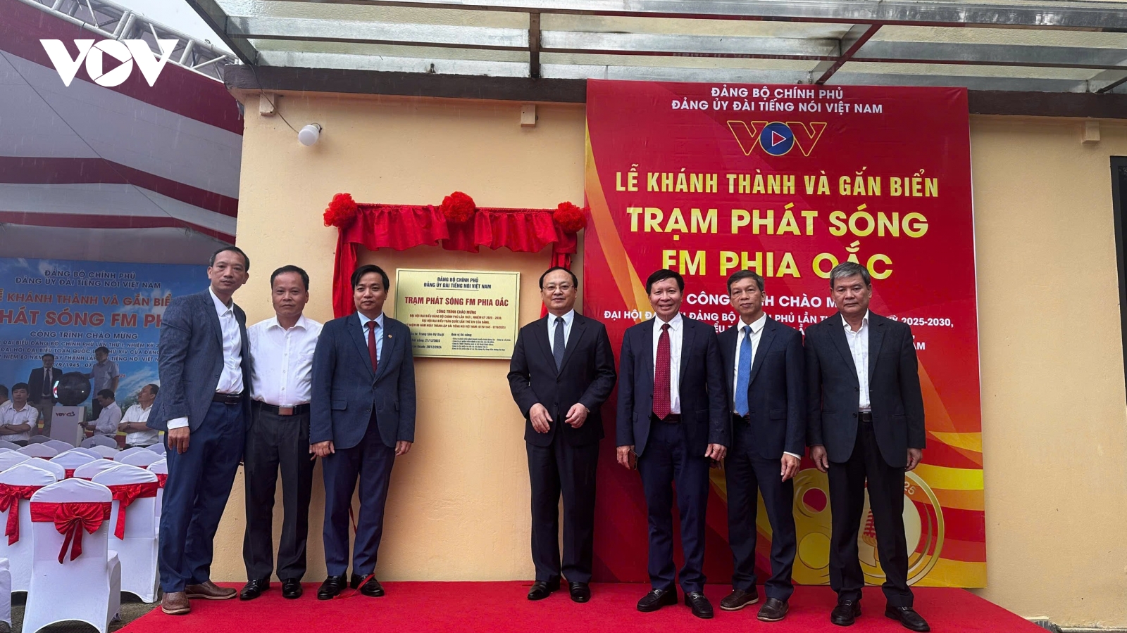 VOV khánh thành và gắn biển trạm phát sóng FM Phia Oắc - Cao Bằng