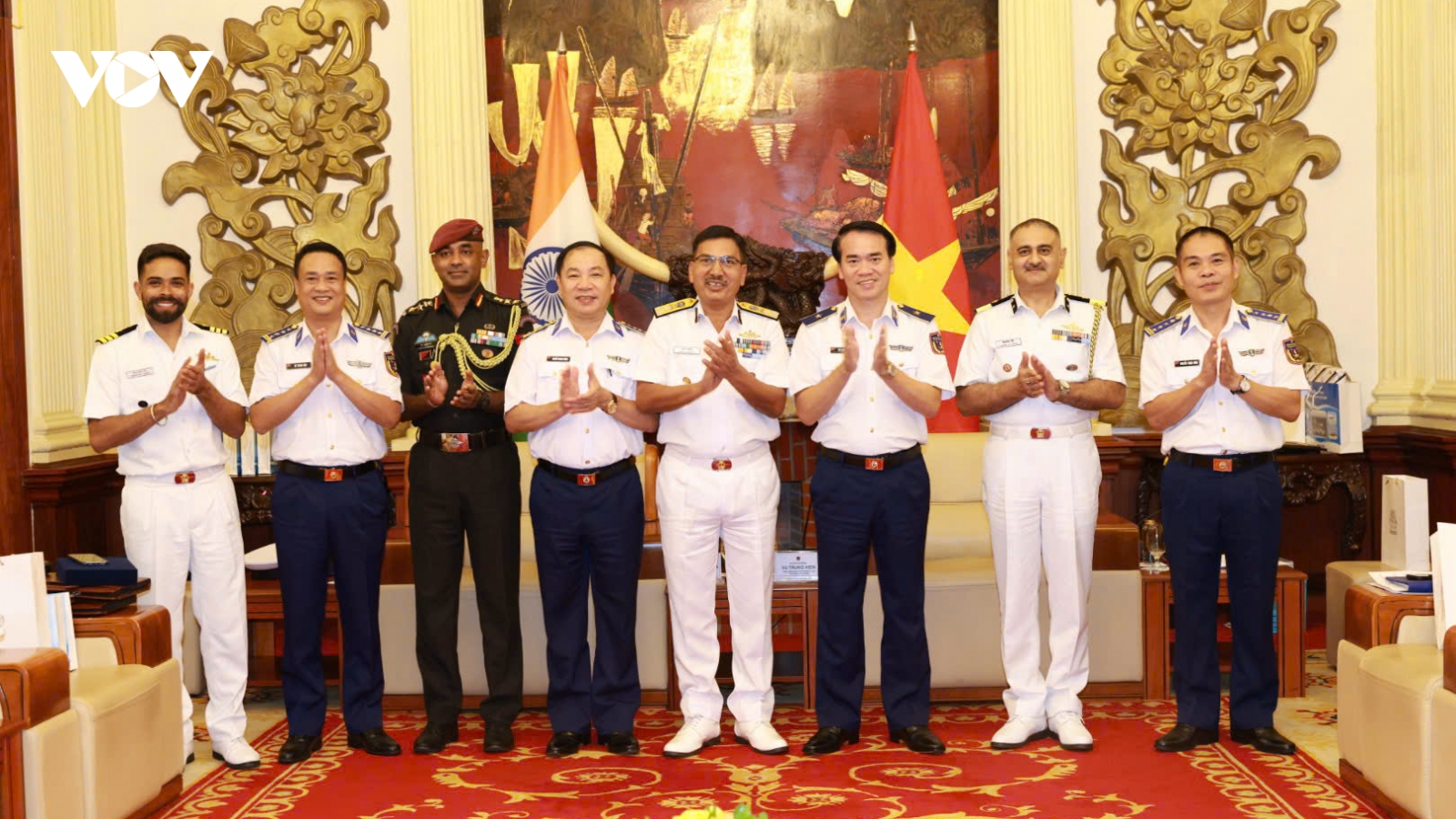 Cảnh sát biển Việt Nam và Lực lượng Bảo vệ bờ biển Ấn Độ tăng cường hợp tác