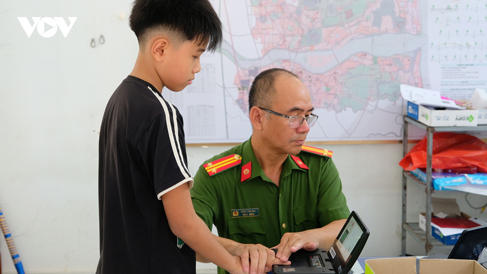 Công an Quảng Ngãi vì nhân dân phục vụ