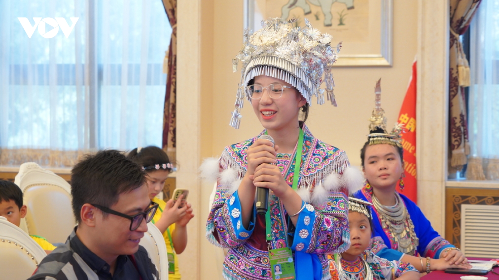 Giao lưu thiếu nhi Việt – Trung tại Đại sứ quán Việt Nam ở Bắc Kinh