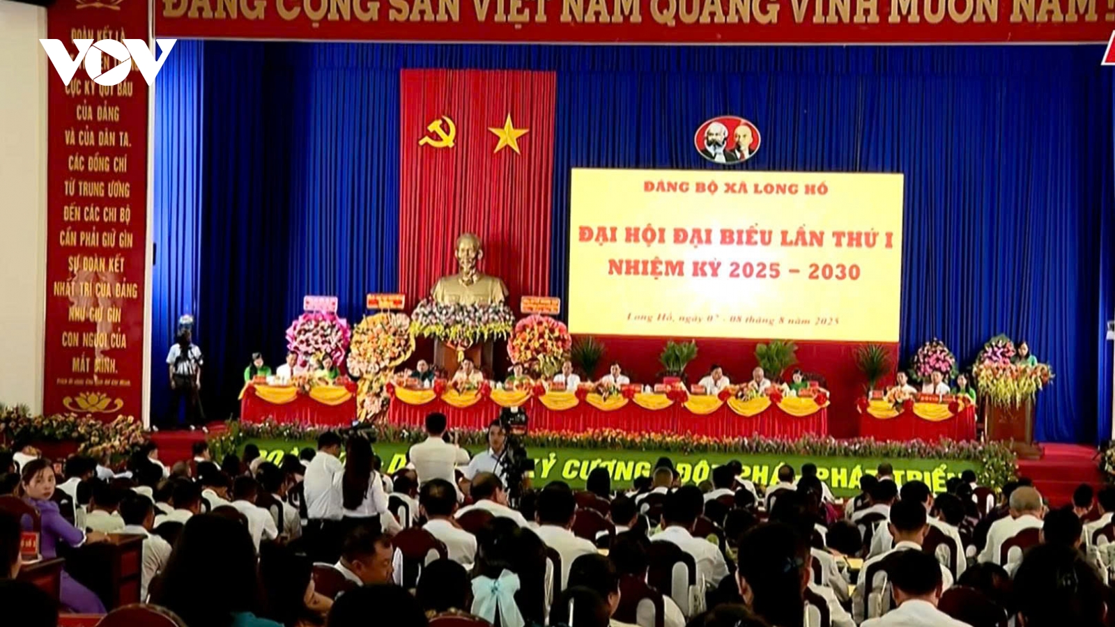 Xã Long Hồ tổ chức Đại hội điểm của Vĩnh Long