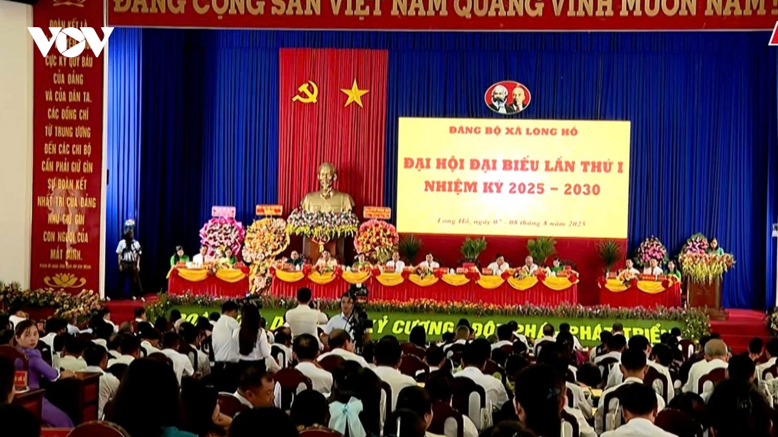 Xã Long Hồ tổ chức Đại hội điểm của Vĩnh Long