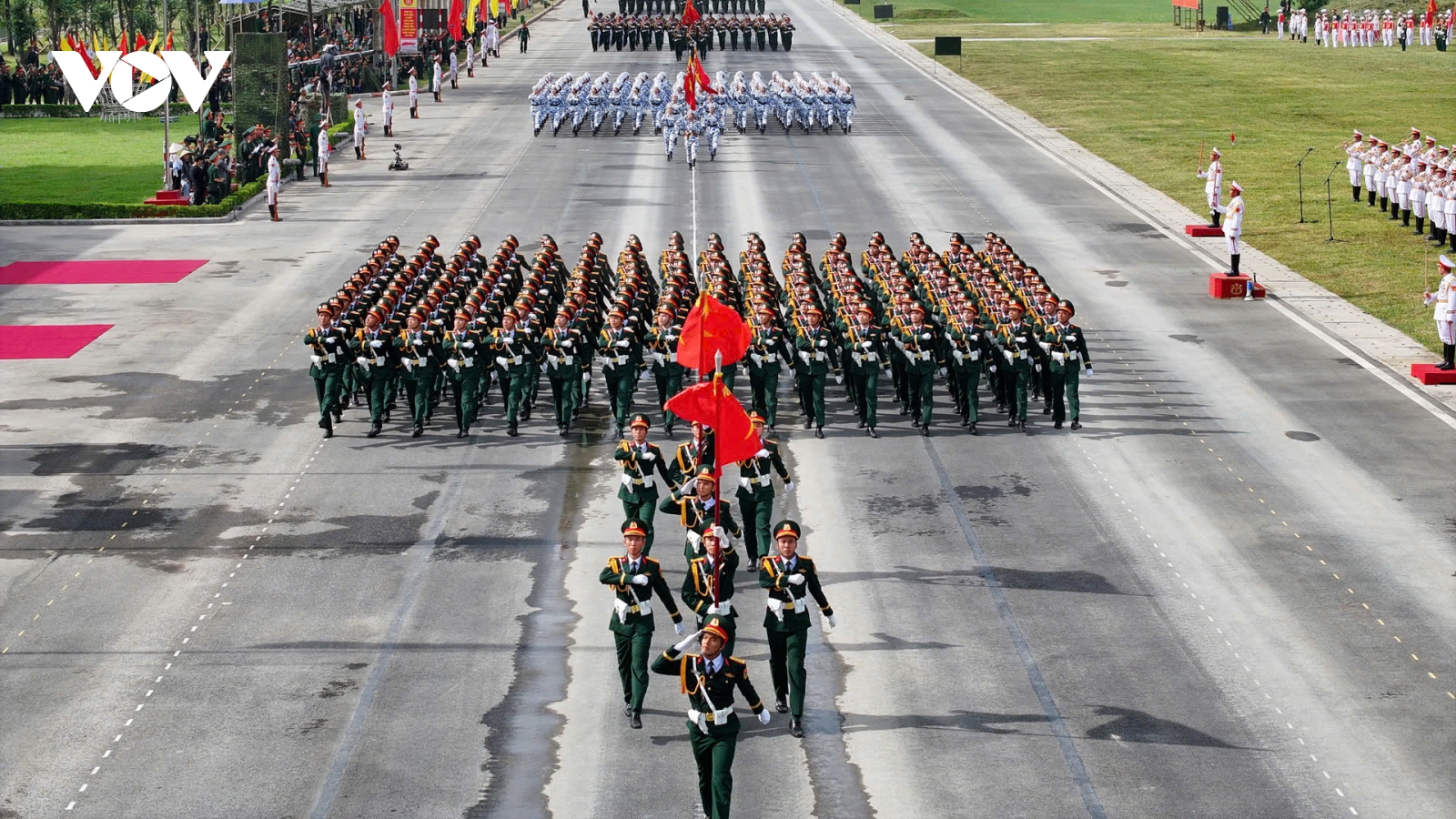 Bộ Quốc phòng thông tin lực lượng nước ngoài tham gia diễu binh kỷ niệm Quốc khánh