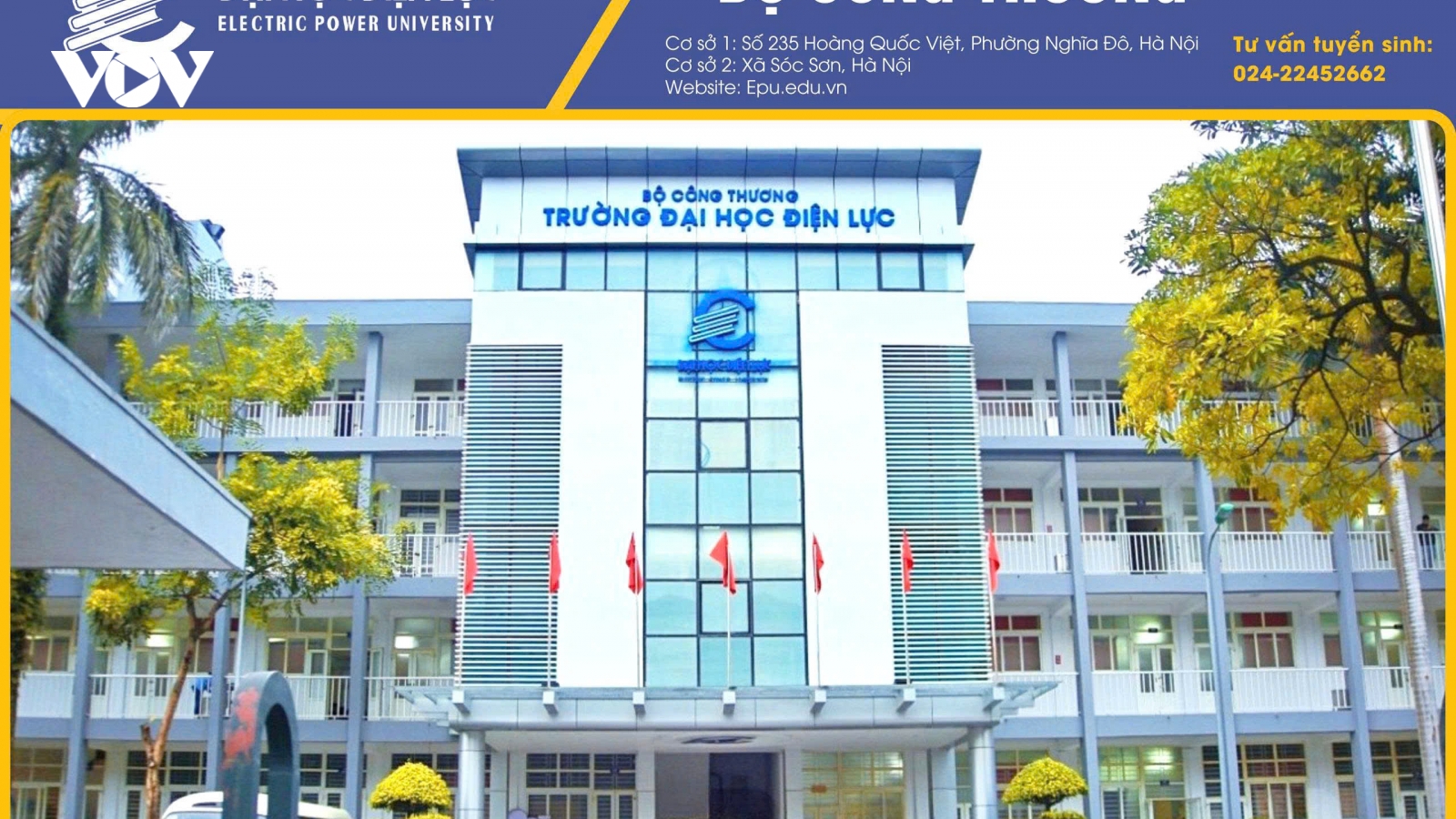 Đại học Điện lực thông báo điểm trúng tuyển đại học chính quy năm 2025