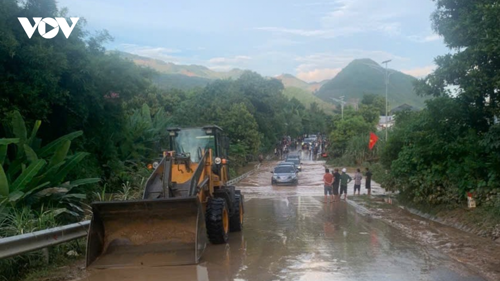 Lũ trên sông Mã rút nhanh, Sơn La tập trung khắc phục hậu quả mưa lũ
