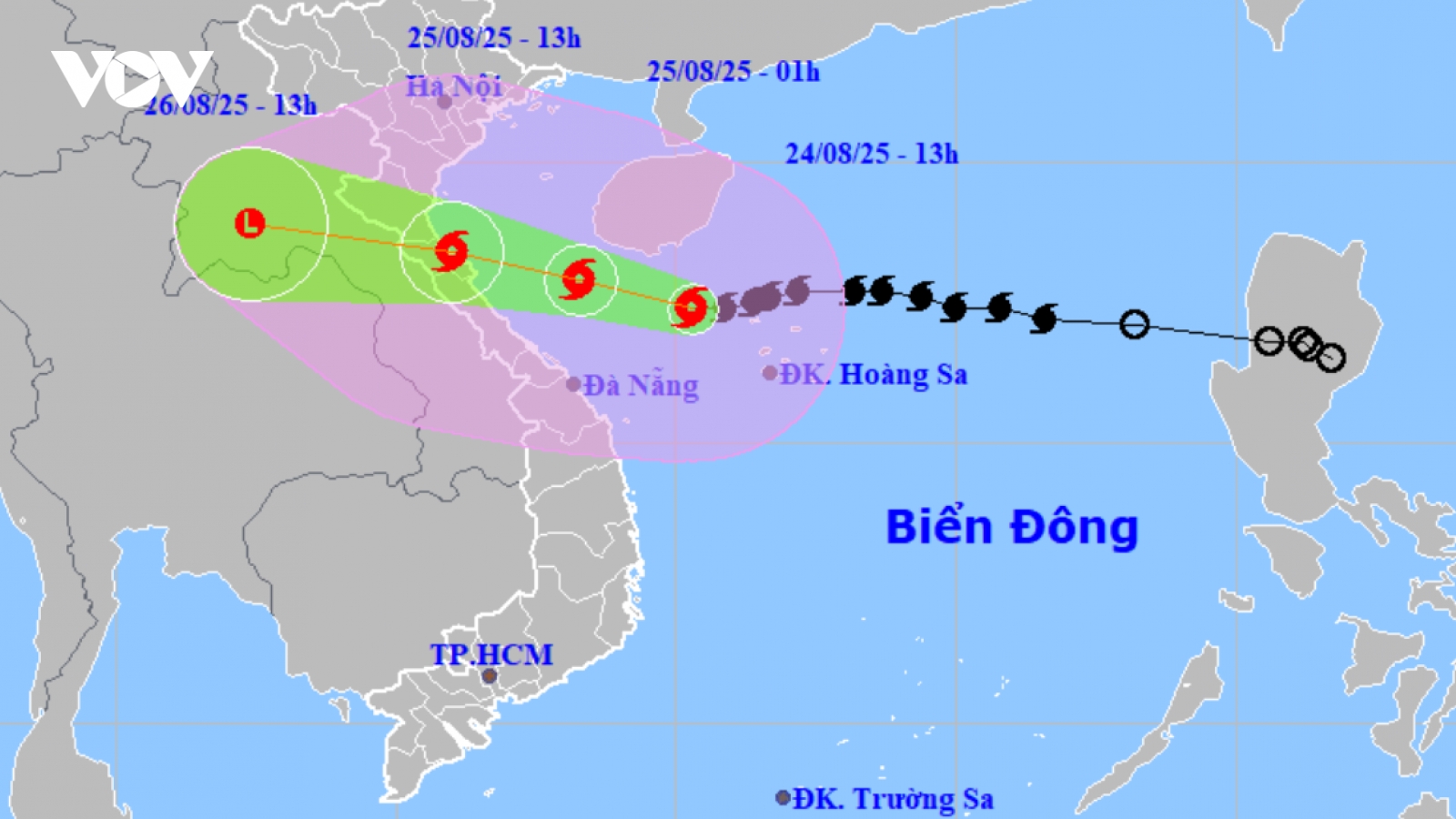 Hà Tĩnh lập Sở Chỉ huy ứng phó bão số 5