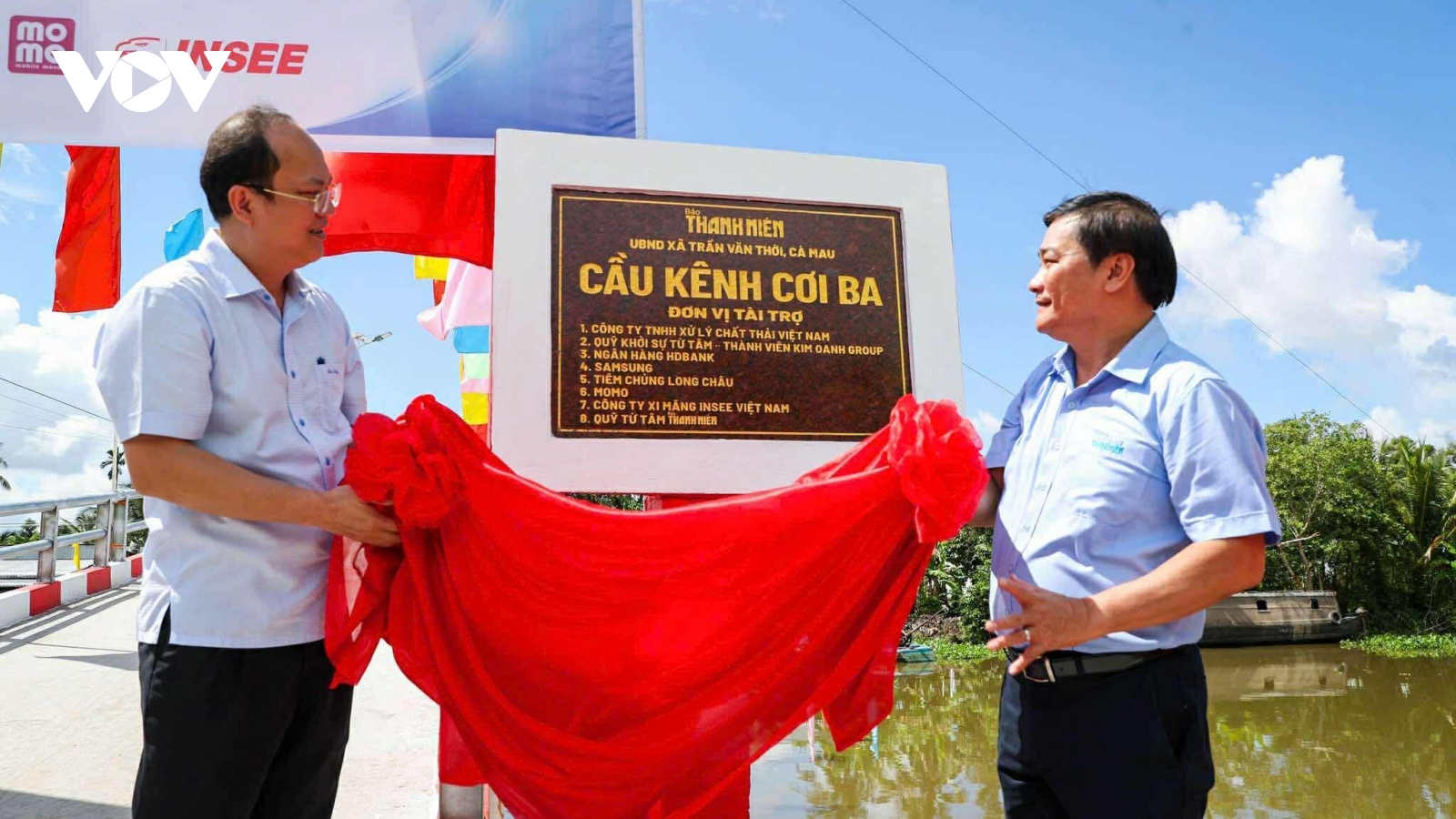 Khánh thành cầu Kênh Cơi Ba