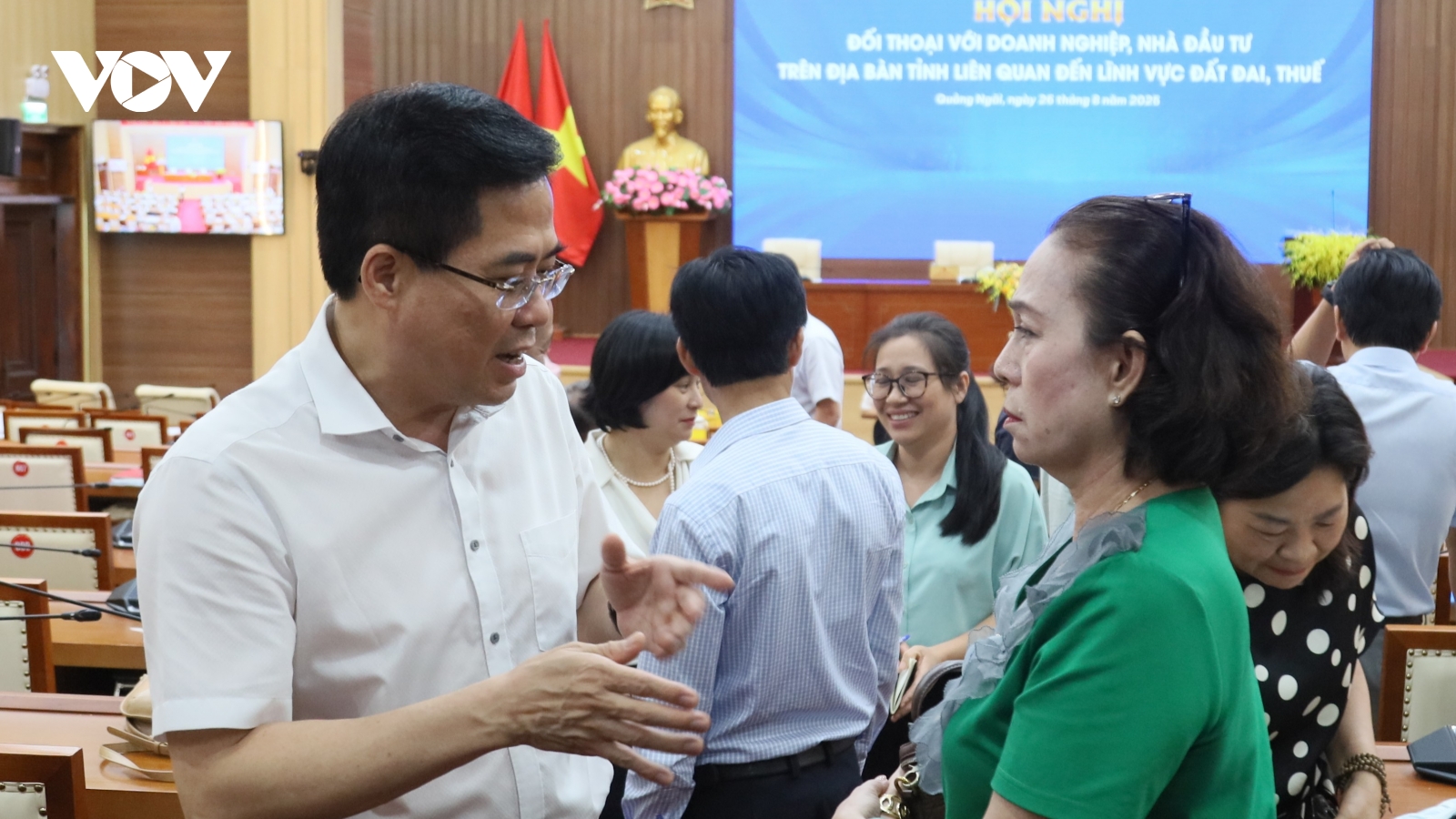 Quảng Ngãi đối thoại doanh nghiệp gỡ nút thắt đất đai, thuế