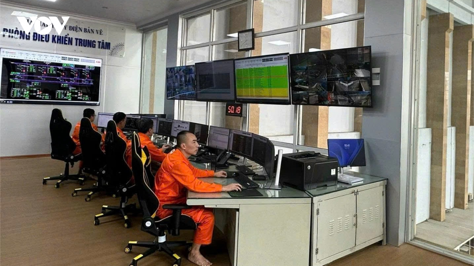 Thủy điện Bản Vẽ chủ động cắt giảm lũ, bảo vệ an toàn hạ du trước ảnh hưởng của bão