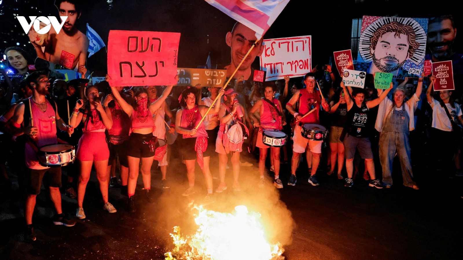 Người Israel biểu tình phản đối kế hoạch tấn công Gaza