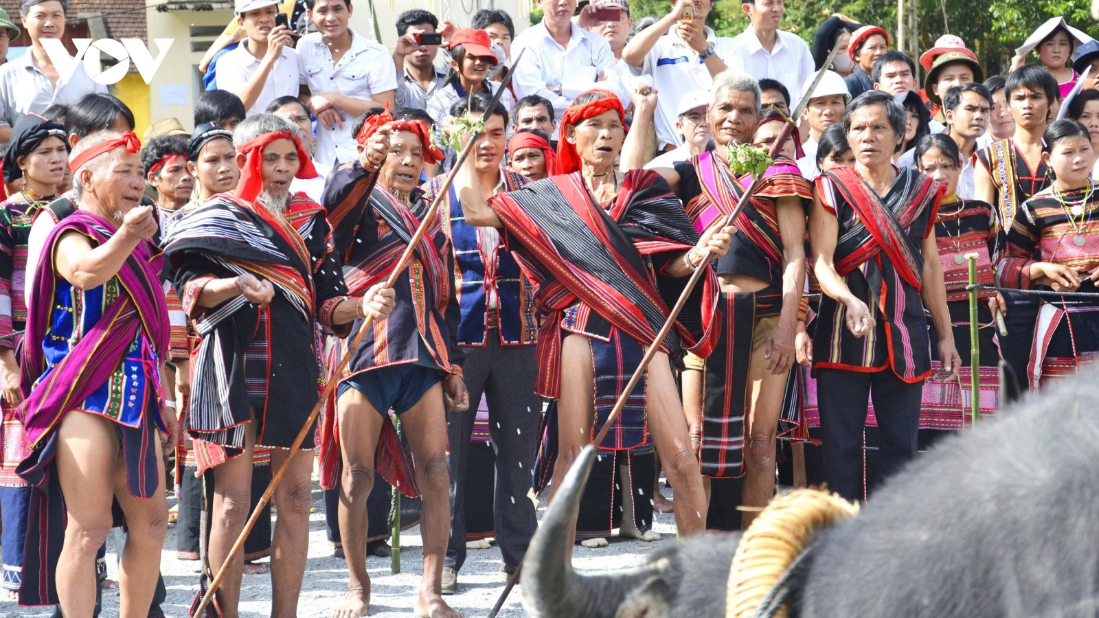 Lễ mừng chiến thắng của đồng bào Bahnar ở Tây Nguyên