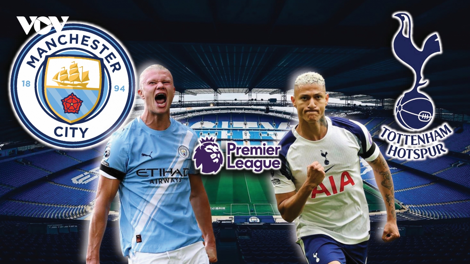 Dự đoán kết quả và đội hình ra sân trận Man City vs Tottenham