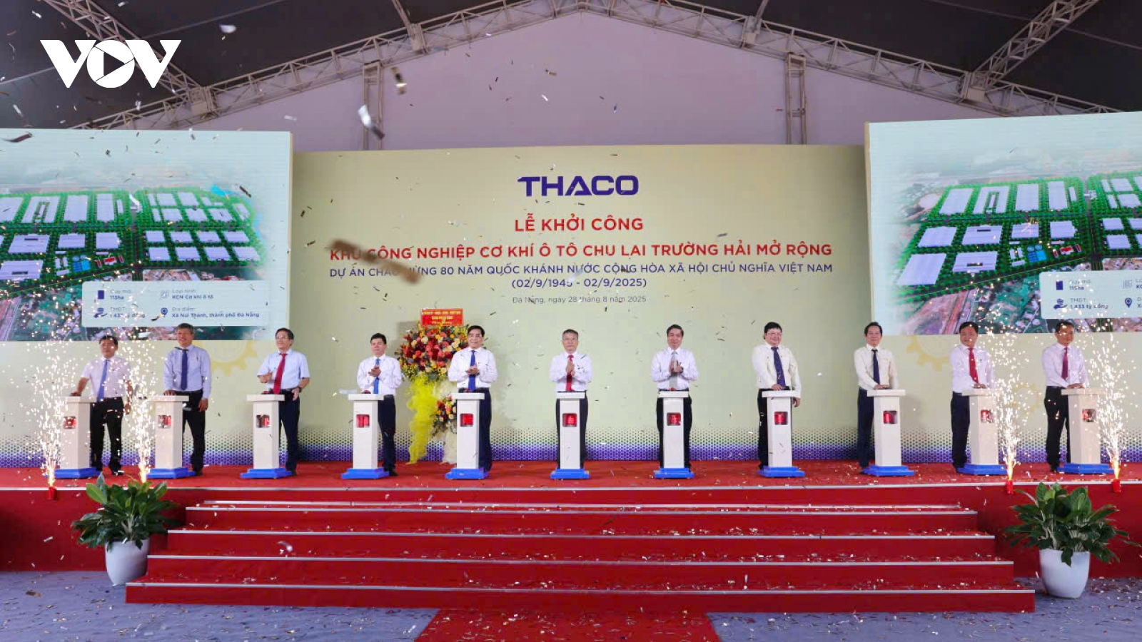 Khởi công dự án KCN Cơ khí Ô tô Chu Lai - Trường Hải (mở rộng) gần 8000 tỷ đồng