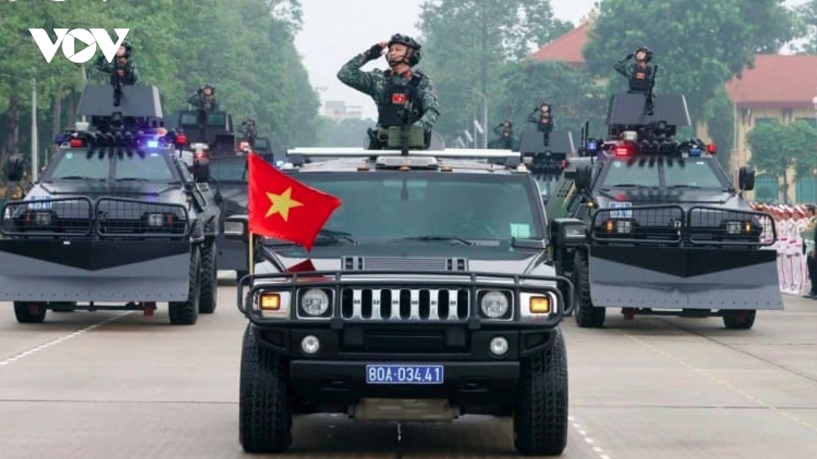 Public security force mobilized to ensure safety for A80 event