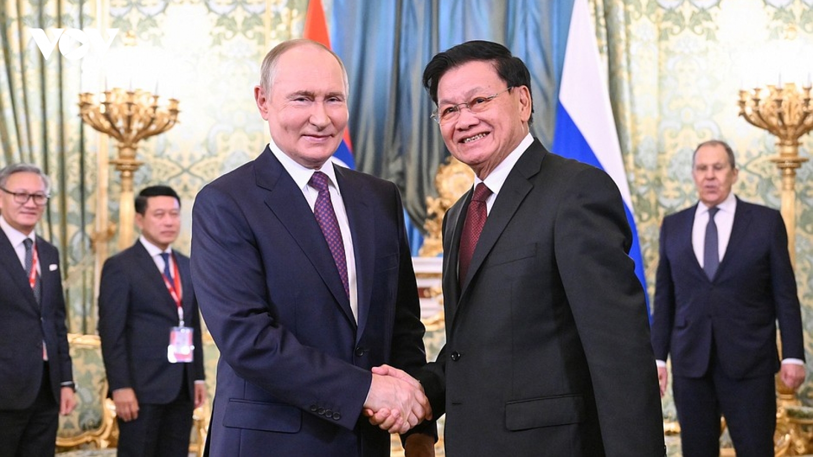 Tổng thống Putin: Quan hệ Nga - Lào đang phát triển nhanh chóng