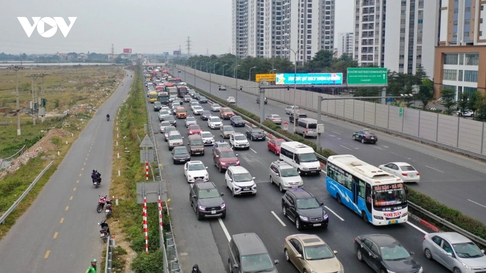 Từ 15/8 sẽ cấm xe tải chạy làn 1 và điều chỉnh tốc độ trên cao tốc Hà Nội - Ninh Bình