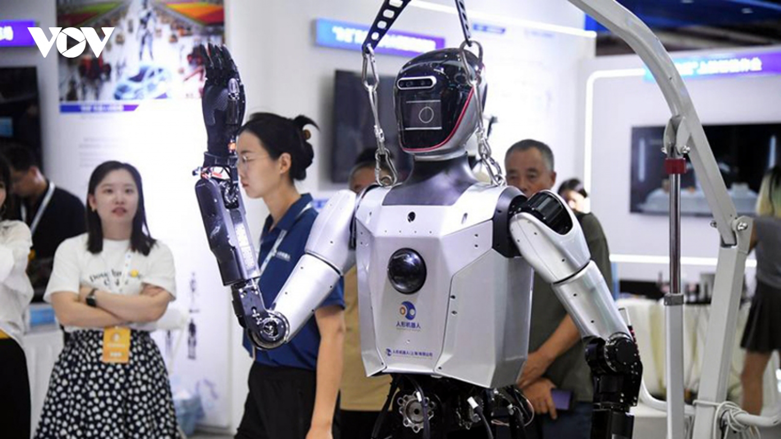 Robot hình người - điểm nhấn tại Hội nghị Robot Thế giới 2025 ở Bắc Kinh