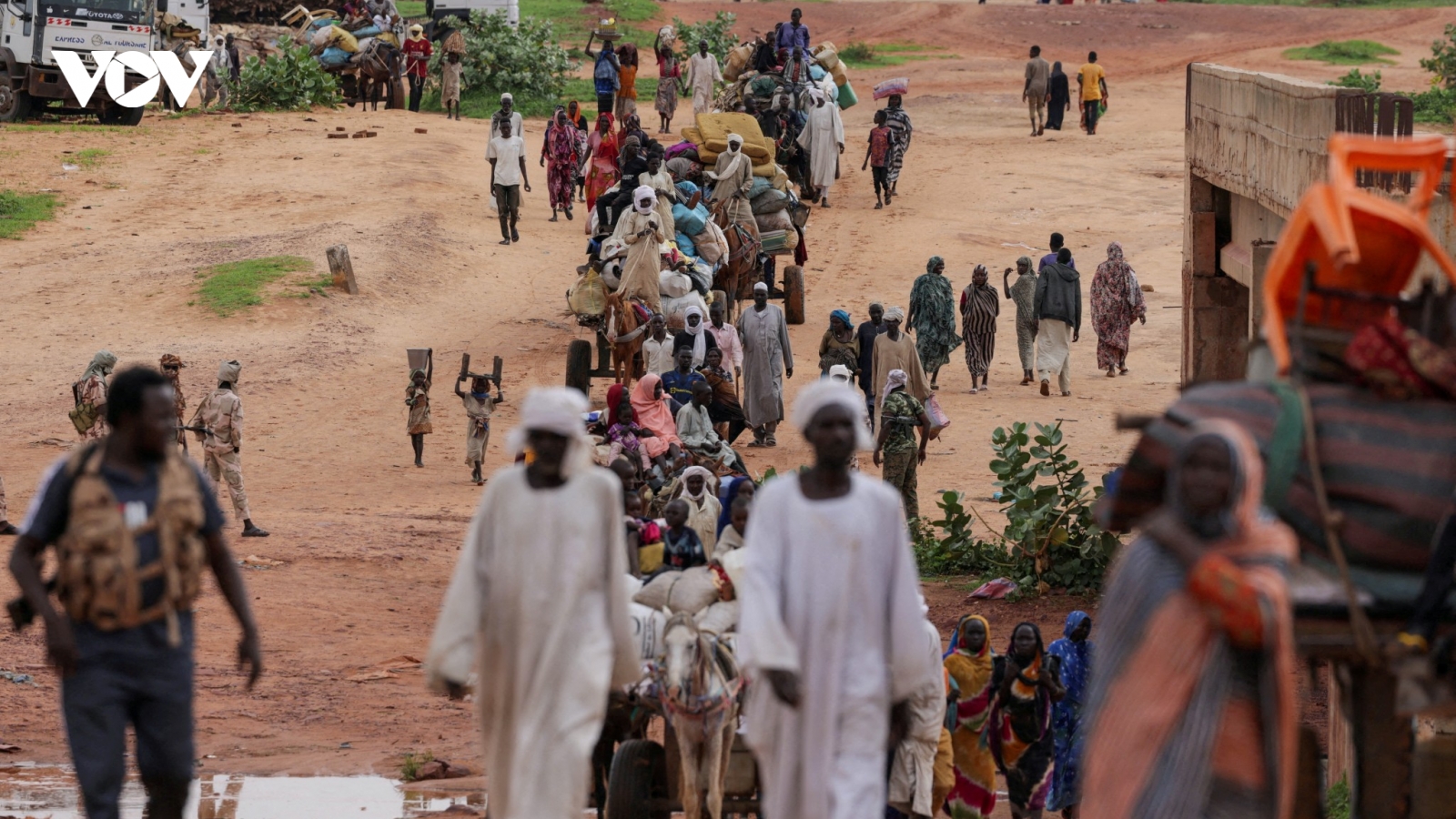Quân đội Sudan không kích vào sân bay Darfur, 40 lính đánh thuê thiệt mạng
