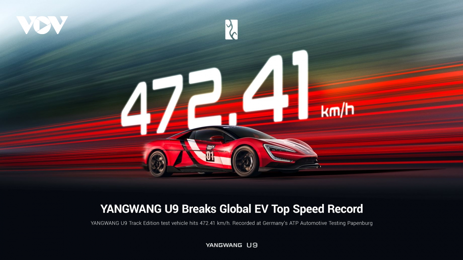 YangWang U9 Track Edition lập kỷ lục xe điện chạy nhanh nhất