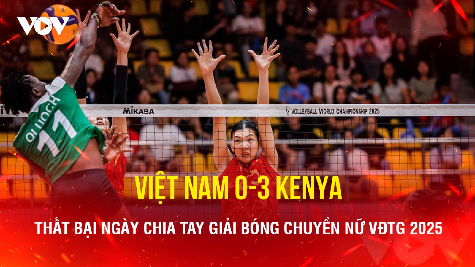 ĐT bóng chuyền nữ Việt Nam thua trắng Kenya ngày chia tay giải vô địch thế giới