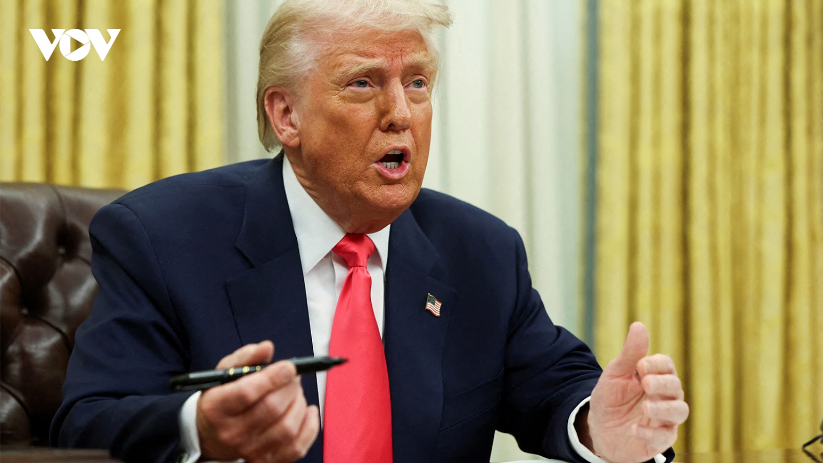 Tổng thống Mỹ Trump tuyên bố giữ lại dầu bị chặn bắt ngoài khơi Venezuela