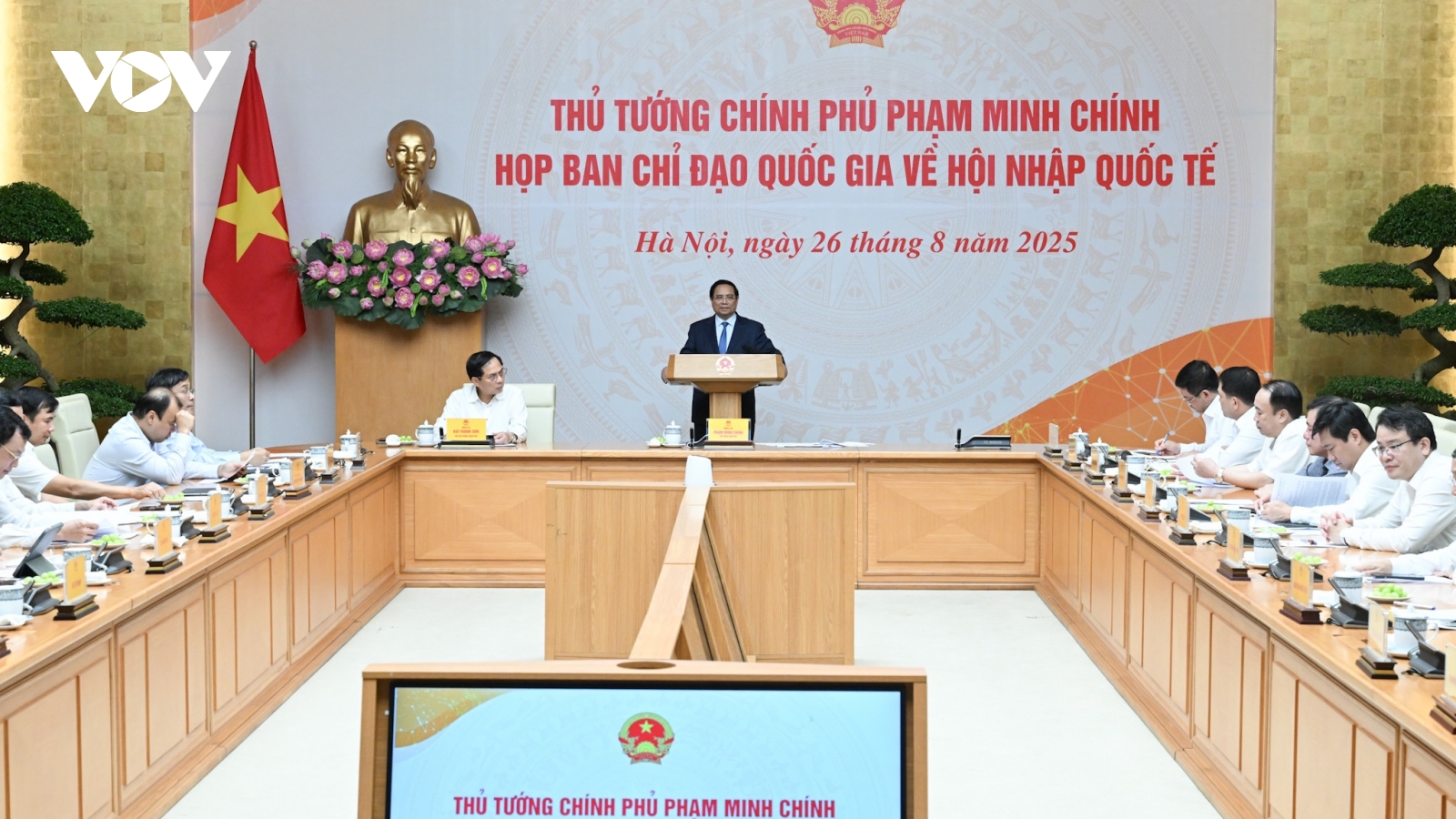 Thủ tướng chủ trì phiên họp Ban Chỉ đạo Quốc gia về Hội nhập Quốc tế