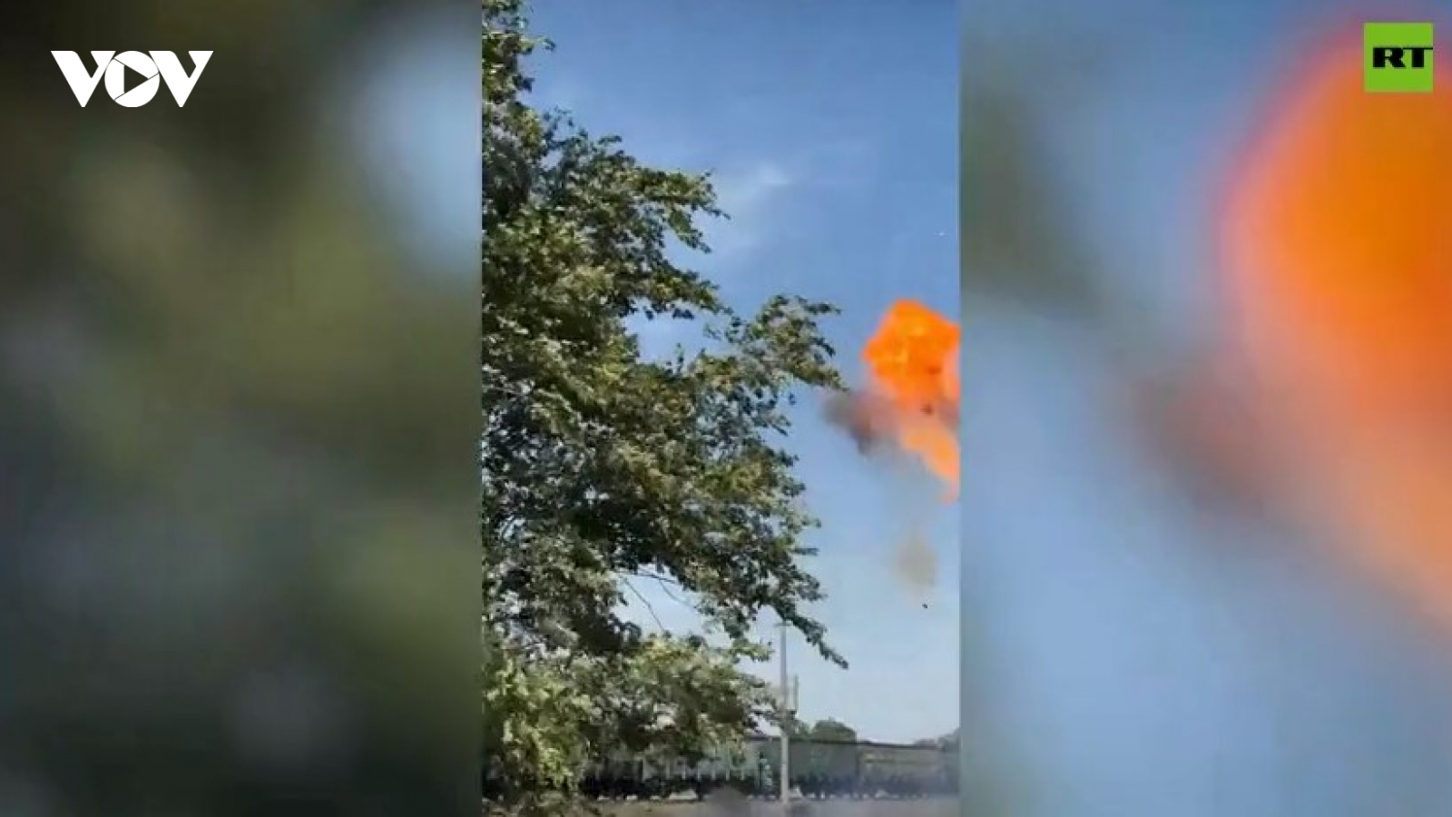 Phòng không Nga dùng súng trường tấn công hạ UAV của Ukraine