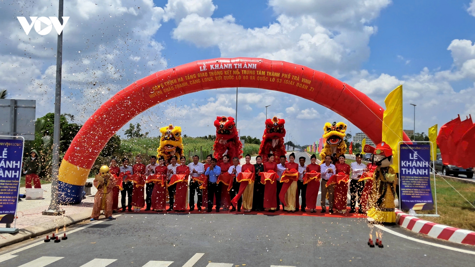 Vĩnh Long khánh thành công trình giao thông kết nối liên vùng chào mừng 80 năm Quốc khánh