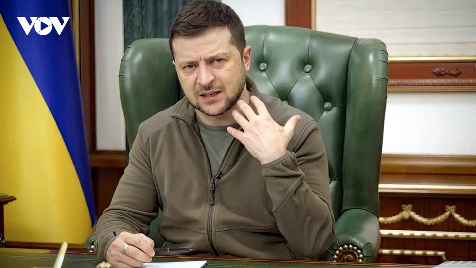 Tổng thống Ukraine tái khẳng định Kiev sẽ không từ bỏ đất đai của mình