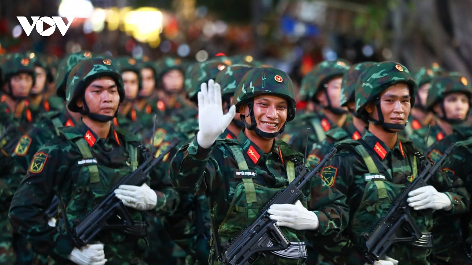 Ấn tượng tổng hợp luyện diễu binh, diễu hành A80 lần 2 tại Quảng trường Ba Đình