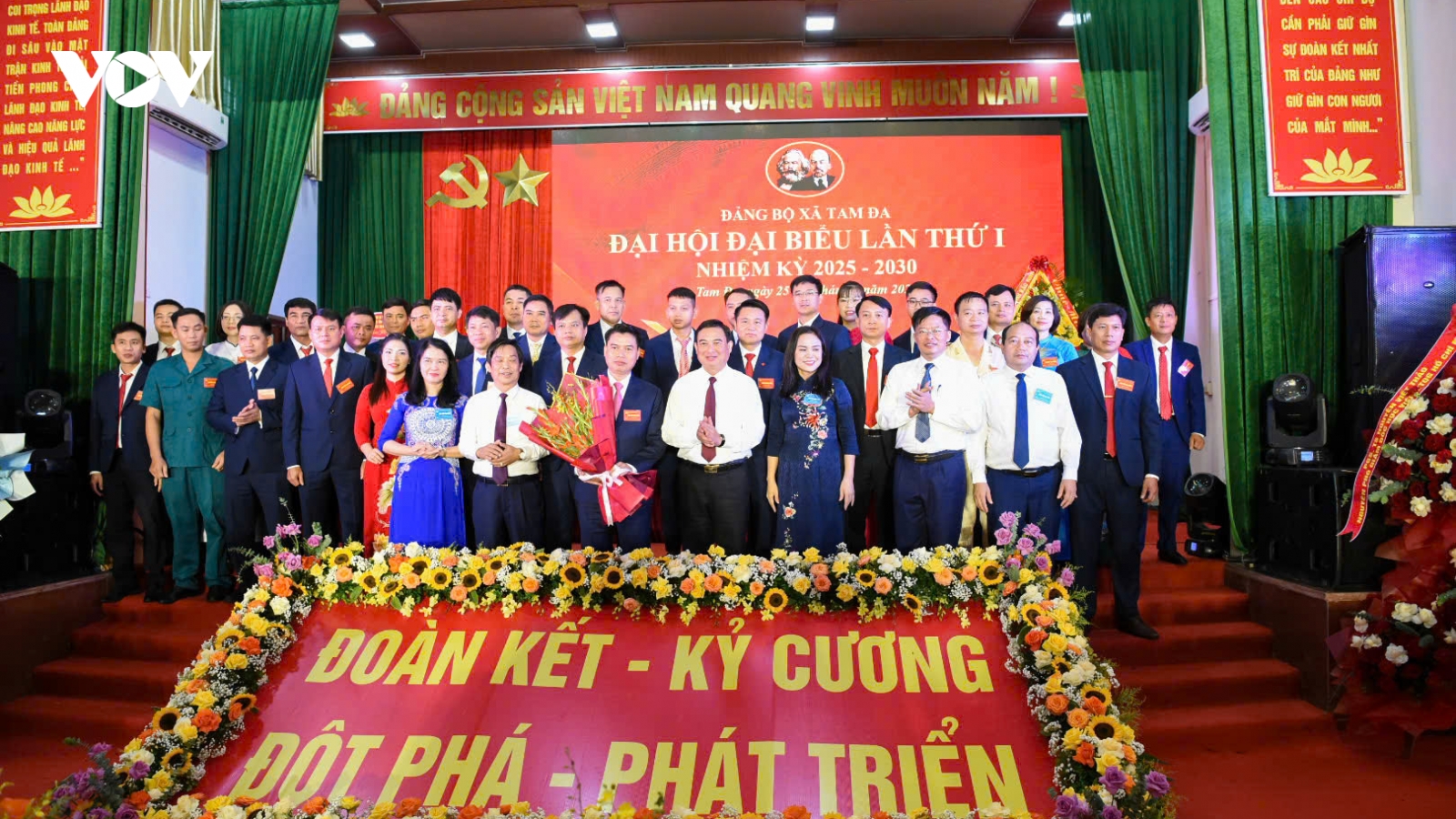 Đại hội Đảng bộ xã Tam Đa, tỉnh Bắc Ninh